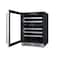 Avallon 24 Inch Wide 45 Bottle Capacity Dual Zone Wine Cooler with Left Swing Door AWC242DZLH - alternate 5